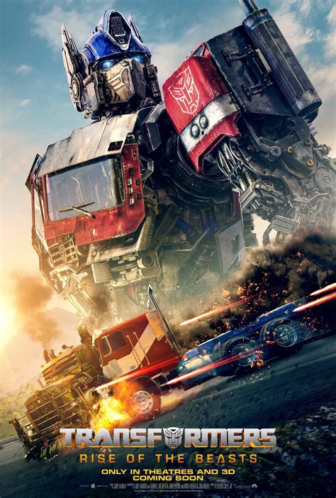 Poster karakter memamerkan pahlawan Autobot Transformers: Rise of the ...