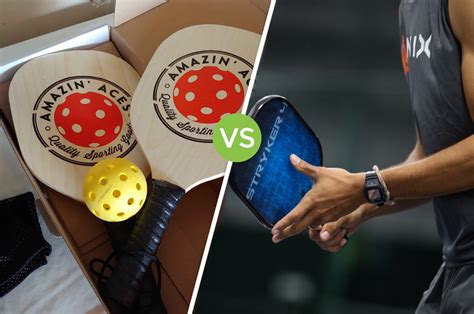 Wood vs Graphite Pickleball Paddles - The Pickleball Source