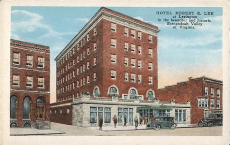 Hotel Robert E. Lee Lexington, VA Postcard