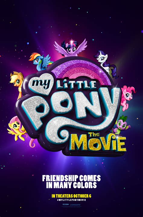 Equestria Daily - MLP Stuff!: Super High Resolution Version of the 2017 My Little Pony Movie Poster