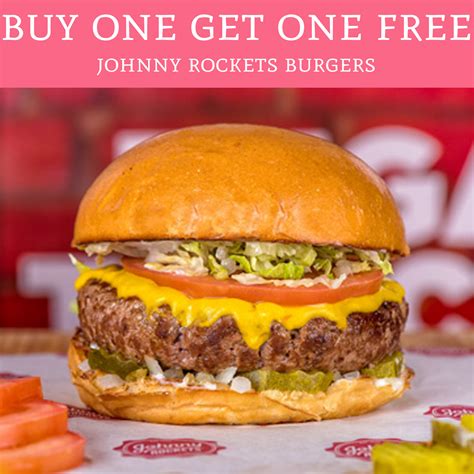 HOT! Buy One Get One Free Johnny Rockets Burgers! - Deal Hunting Babe