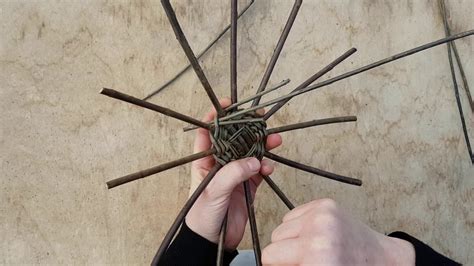 basketmaking for beginners: the base - YouTube