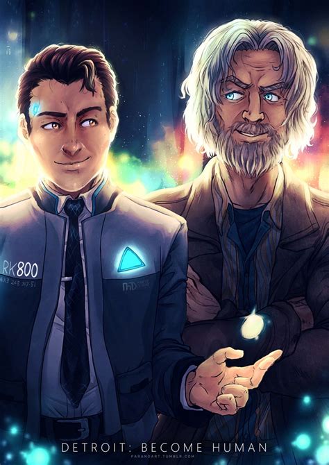 Detroit: Become Human Connor and Hank A4/A3 Print | Etsy