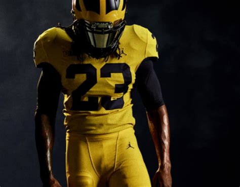 It's Official: Michigan Football Will Wear Maize Uniforms Saturday ...