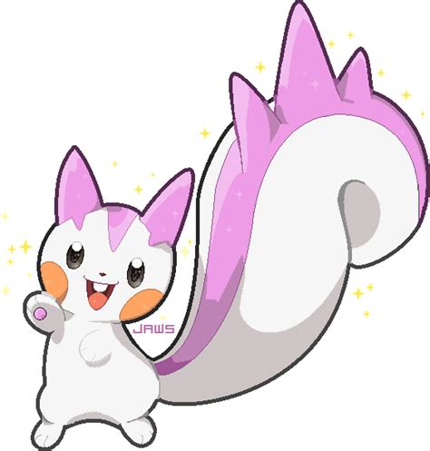 Shiny Pachirisu by Willow-Pendragon on DeviantArt