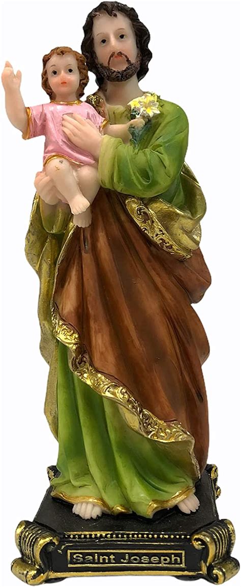 Amazon.com: Gigi's Classy Kids St. Joseph Statue Figurine 8 Inch w ...