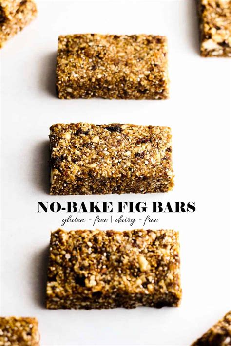 Easy No-Bake Fig Bars - Milk Free Mom