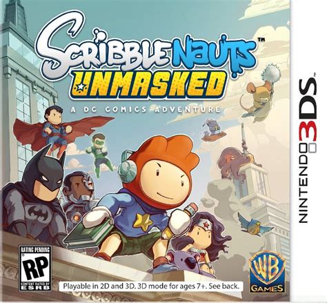 Scribblenauts Unmasked - A DC Comics Adventure boxart