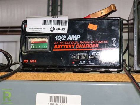 (2) Sears Car Battery Chargers - Roller Auctions