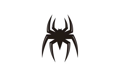 Spider Man Insect Silhouette Logo Design Gráfico por sore88 · Creative Fabrica