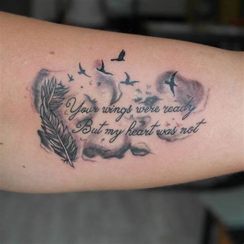 Emotional memorial tattoos | Remembrance tattoos, Mom tattoos, Dad tattoos