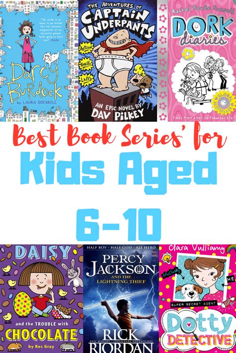 Best Book Series' for Kids Aged 6-10 - The Reading Residence