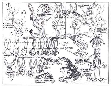 100+ Character Model Sheets From Animation History