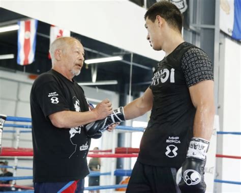 Photos: Dmitry Bivol Putting in Work For Chilemba Defense