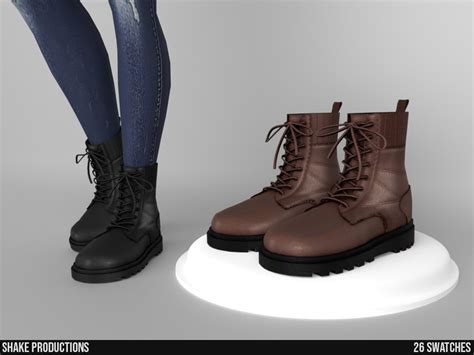 The Sims Resource - 962 - Leather Boots (Male)