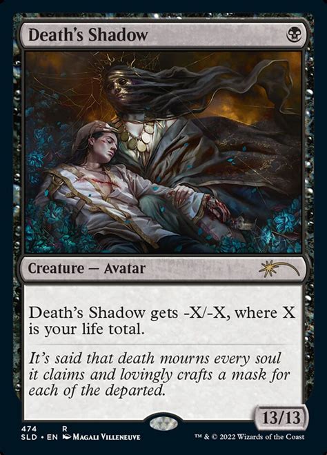 Death's Shadow - Secret Lair Drop - MTG Print