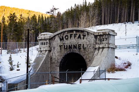 Moffat Tunnel – Rollinsville-Winter Park, CO | Amtrak Railroad Train Tunnel