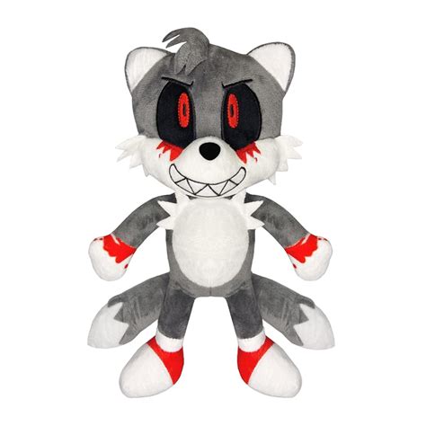 Buy Sonic.Exe Plush,Tails Plush Blood Sonic Exe Stuffed Animal,Dark Sonic Plush for Boys Girls ...