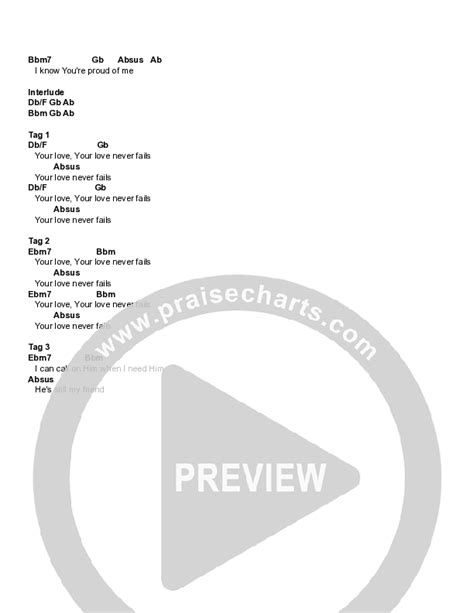 The One You Love Chords PDF (Maverick City Music / Kirk Franklin / Chandler Moore / Brandon Lake ...