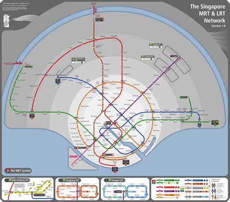 Transit Maps: Unofficial Future Map: Singapore MRT/LRT by Bernie Ng