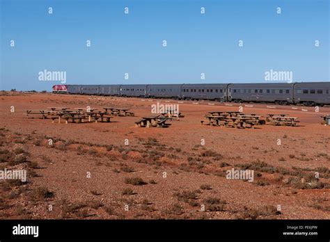 Desert australia train hi-res stock photography and images - Alamy