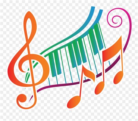 Image - Music Notes With Piano Clipart (#3597621) - PinClipart