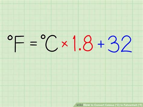 Conversion Celsius To Fahrenheit Equation - Tessshebaylo