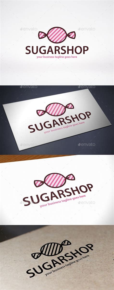 Candy Shop Logo Template | Candy logo, Shop logo, Candy shop