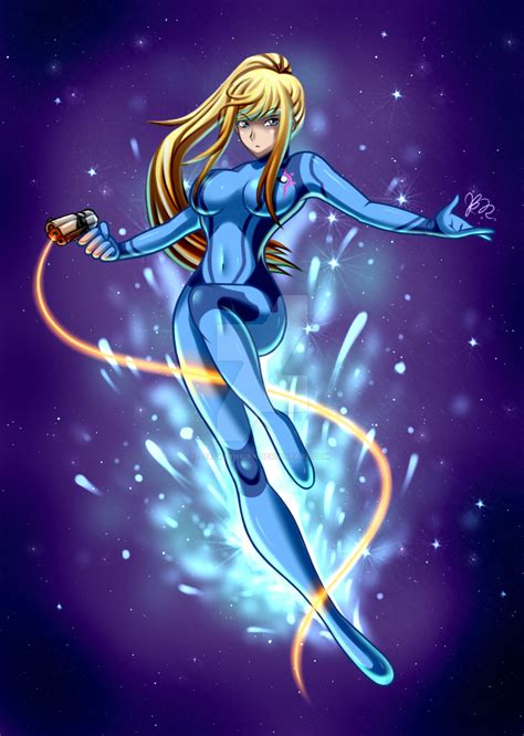 Zero Suit Samus Fan Art Digital Illustration by JacklynKirk on DeviantArt