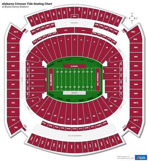 Bryant Denny Stadium Gate Map - Squaw Valley Trail Map