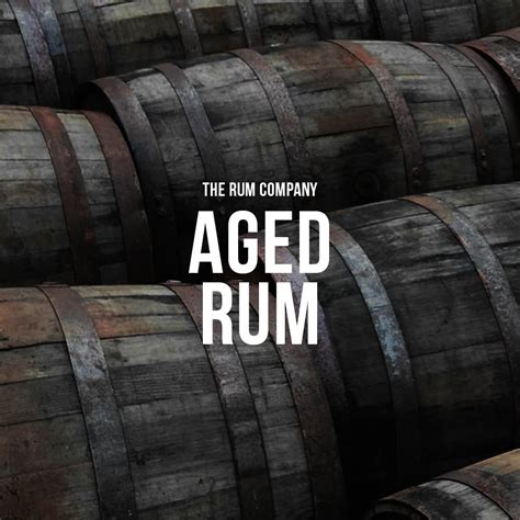 Aged Rum — The Rum Company - British Rum | Subscription | Gifts