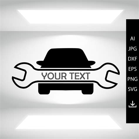 Car Repair Service Logo SVG Auto Mechanic Logo Design Svg - Etsy