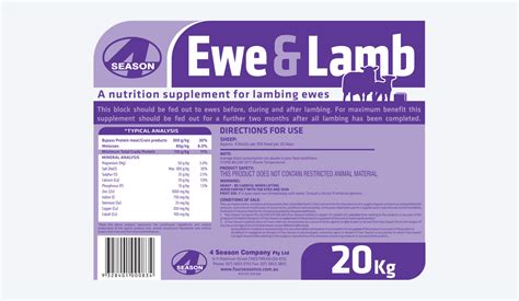 Ewe & Lamb - Premium Animal Nutrition - Four Season Company