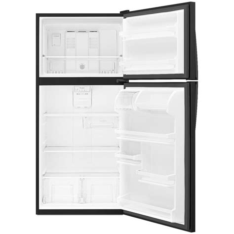 Whirlpool 18 Cu. Ft. Top Freezer Refrigerator Energy Star in Black ...