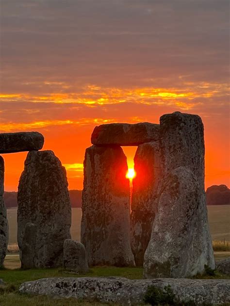 Sunset at Stonehenge