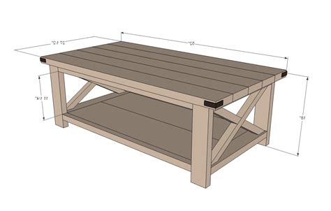 Average Coffee Table Size | Roy Home Design