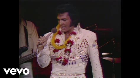 Elvis Presley - Suspicious Minds (Aloha From Hawaii, Live in Honolulu ...