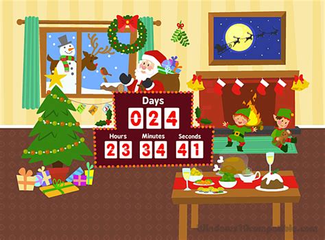 Christmas Countdown Screensaver 1.0 Free download