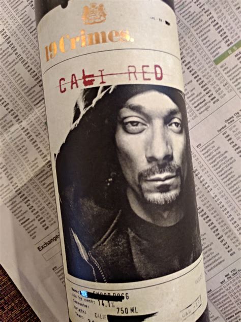 WINE REVIEW: SNOOP DOGG RED ($12)