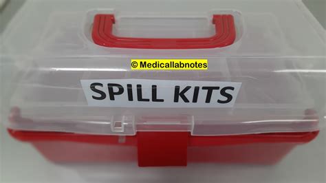 Spill Kit: Introduction, Kit Content, Handling Procedure