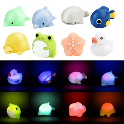 2018 New Arrival bath toys Shower Toy Baby Bath Auto Color Changing LED ...