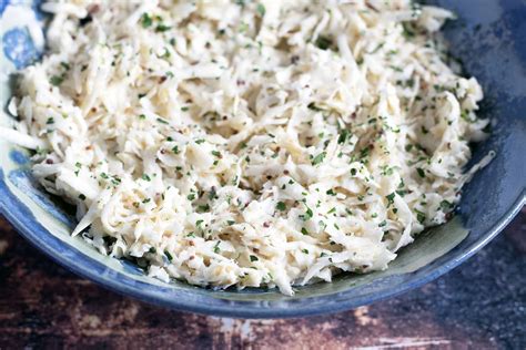 Easy celeriac remoulade - Cook Veggielicious