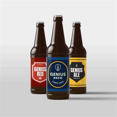 Craft Beer Stickers | Custom Beer Bottle Labels | Sticker Genius