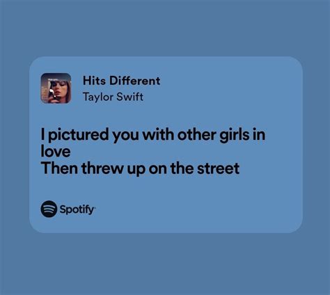 Hits different taylor swift – Artofit