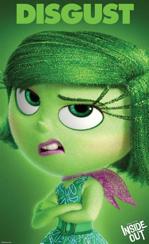 The second character poster from Disney/Pixar's 'Inside Out': Disgust