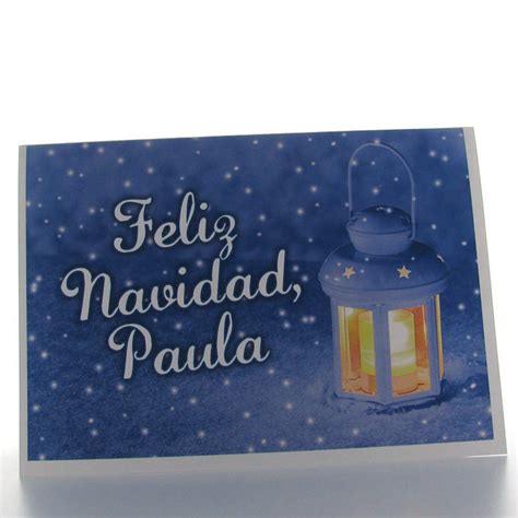 Tarjeta personalizada Feliz Navidad