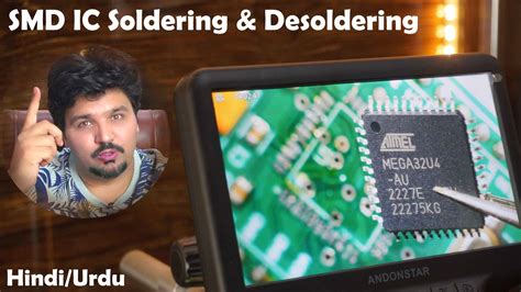 How to remove surface mount IC, SMD IC replacement, Desoldering tutorial