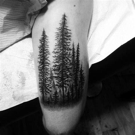 50 Tree Line Tattoo Design Ideas For Men - Timberline Ink