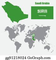 83 Saudi Arabia Map Pin Clip Art | Royalty Free - GoGraph