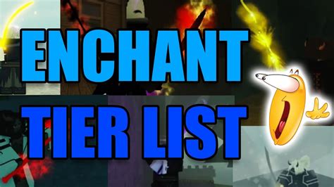 ENCHANT TIER LIST | Deepwoken - YouTube